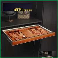 KỆ ĐỂ ĐỒ TRANG SỨC KẾT HỢP LED CAO CẤP TẠI Long Tân